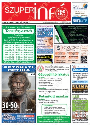 Ajka 2026.09.11.