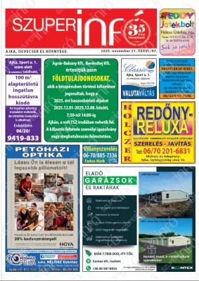 Ajka 2025.11.21.
